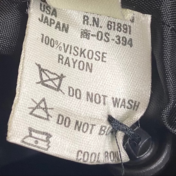 Vintage Escada Black Crushed Velvet Midi Pencil Skirt Size 8 Whimsigoth Romantic - Picture 7 of 7